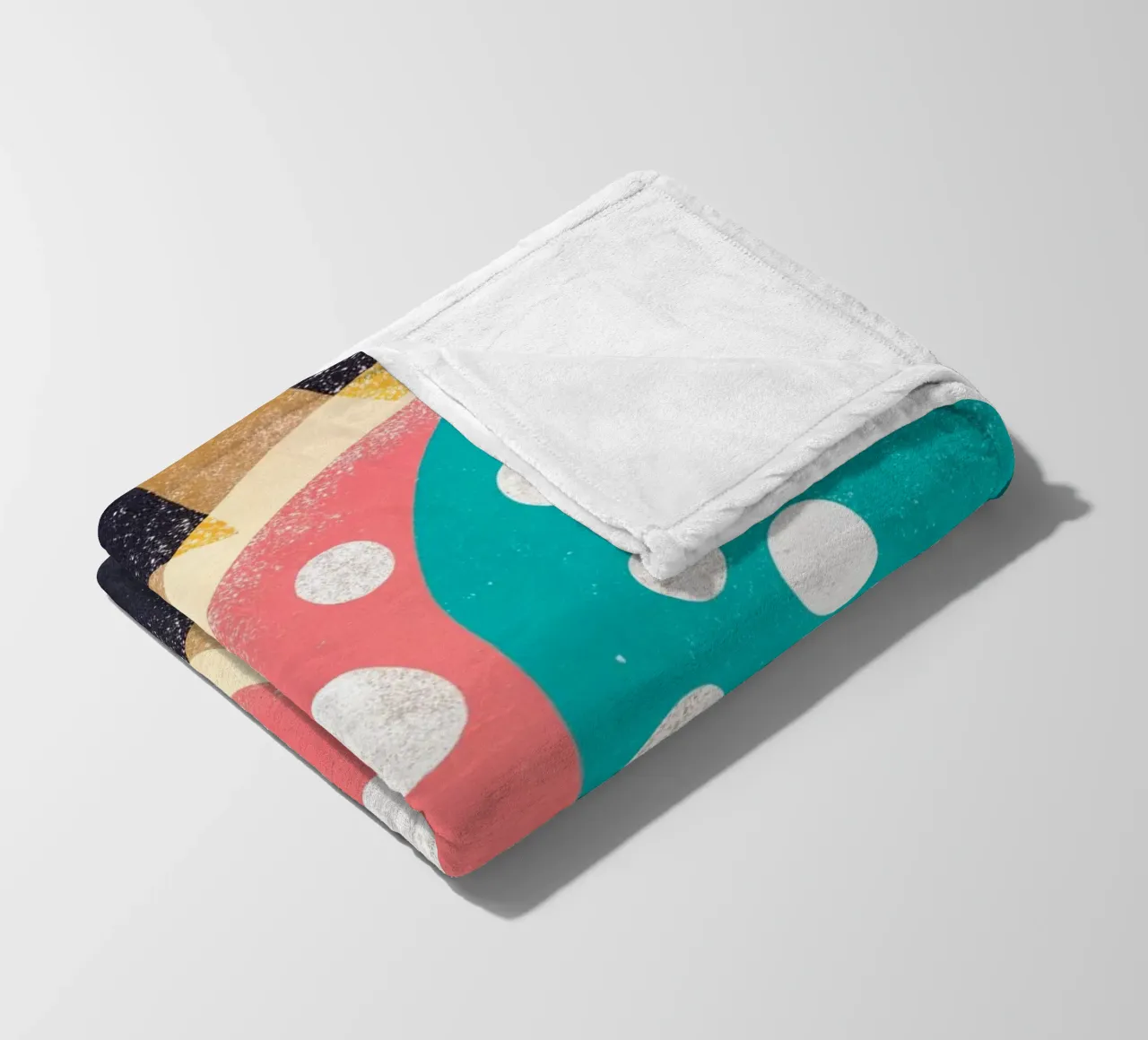 sun retro art coperta in pile da ralliness