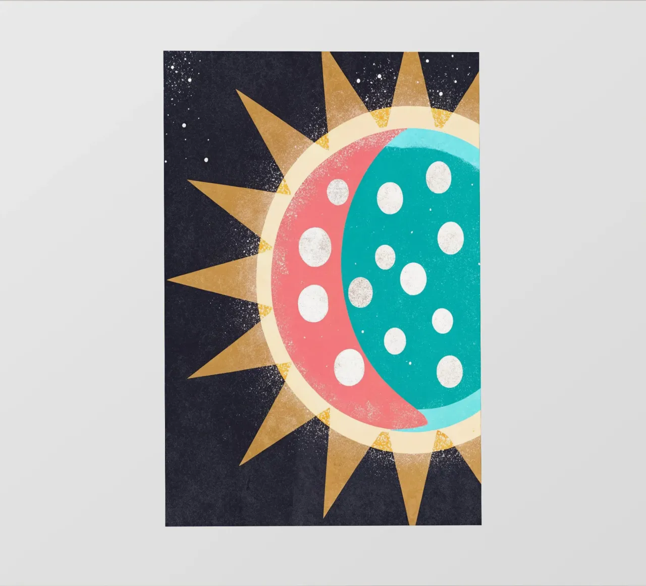 sun retro art photo wallpaper by ralliness