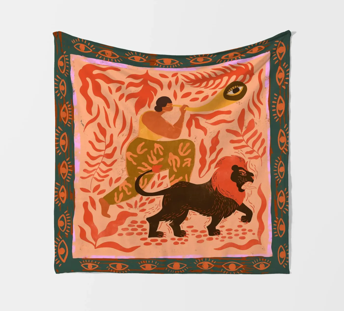 Vision fleece blanket by Arty Guava