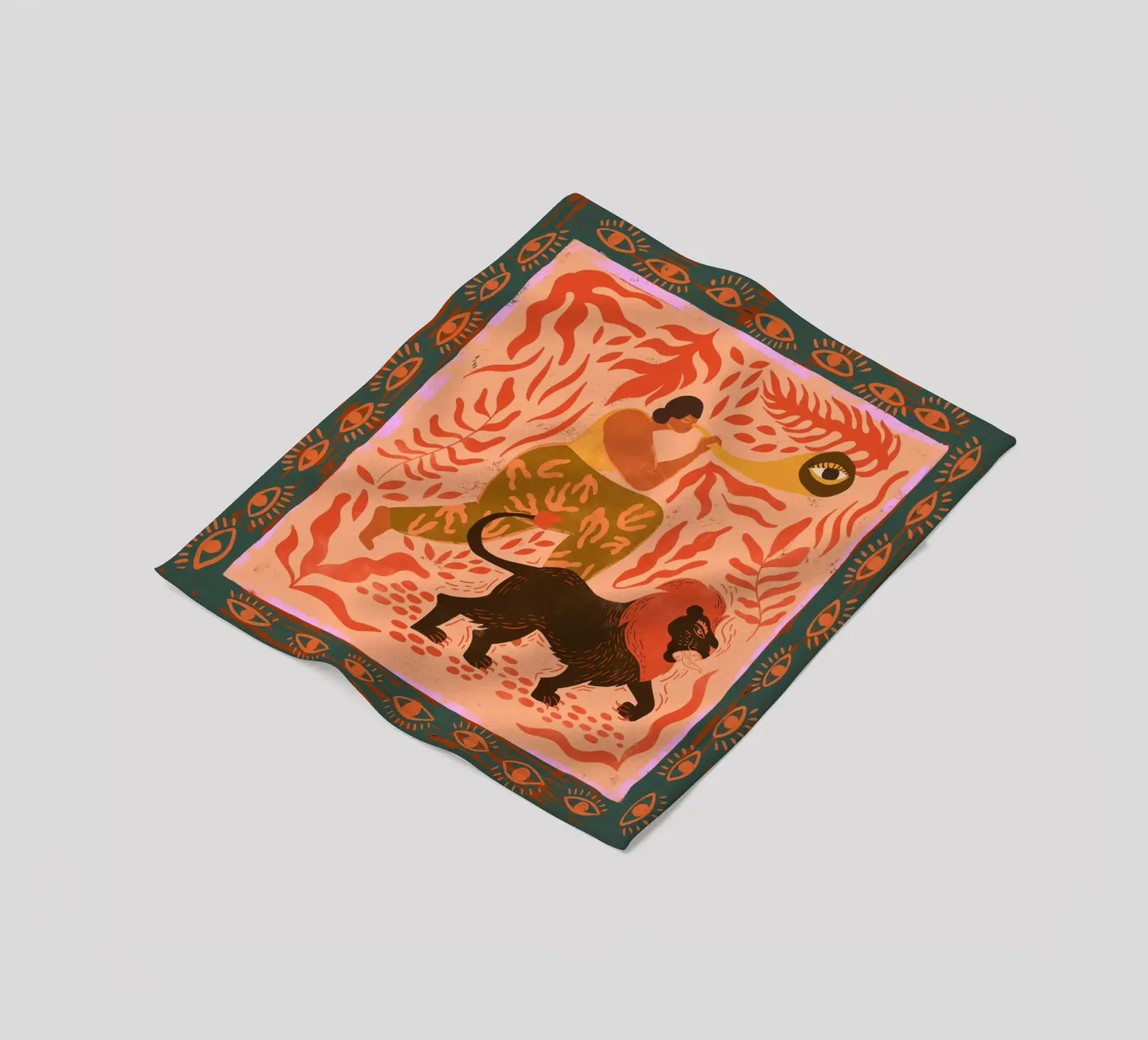 Vision fleece blanket by Arty Guava