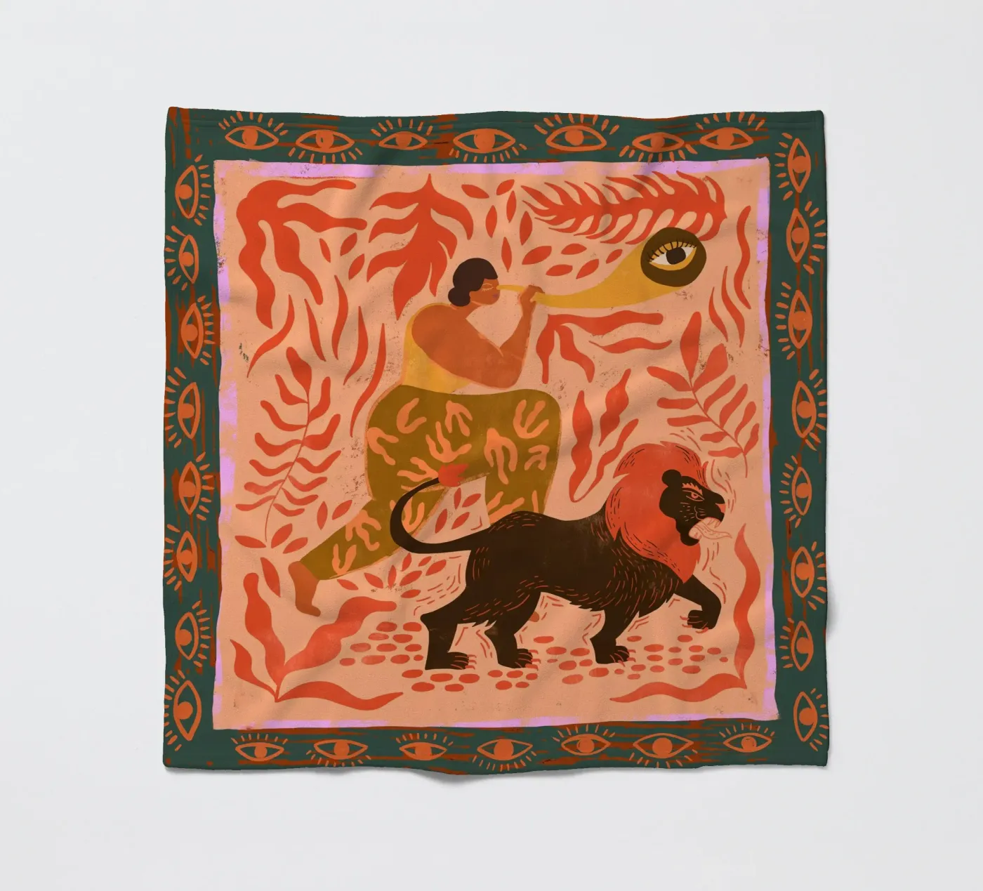 Vision fleece blanket by Arty Guava