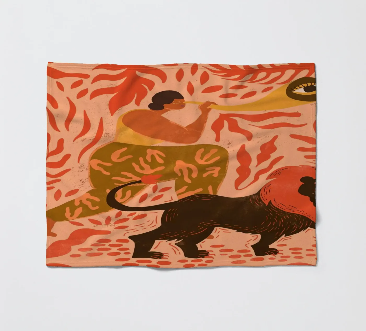 Vision fleece blanket by Arty Guava