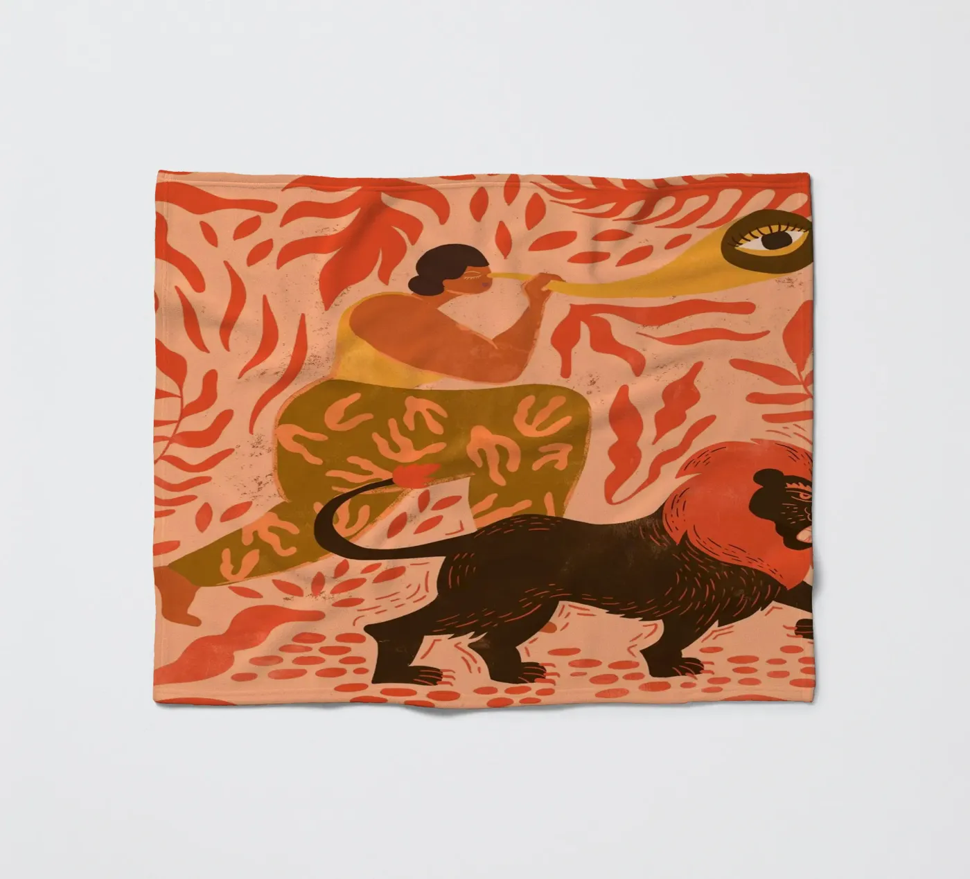 Vision fleece blanket by Arty Guava