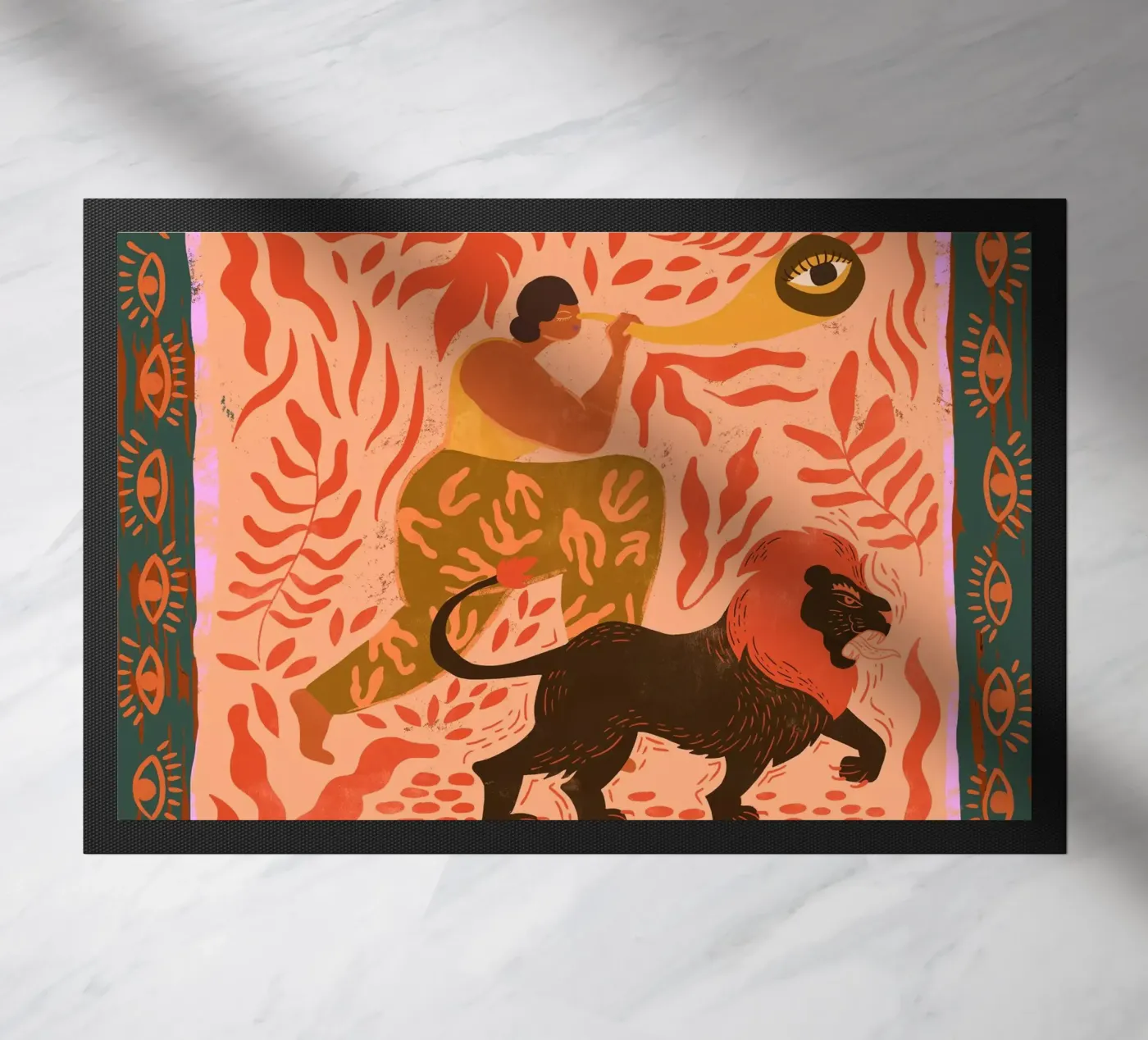Vision doormat by Arty Guava