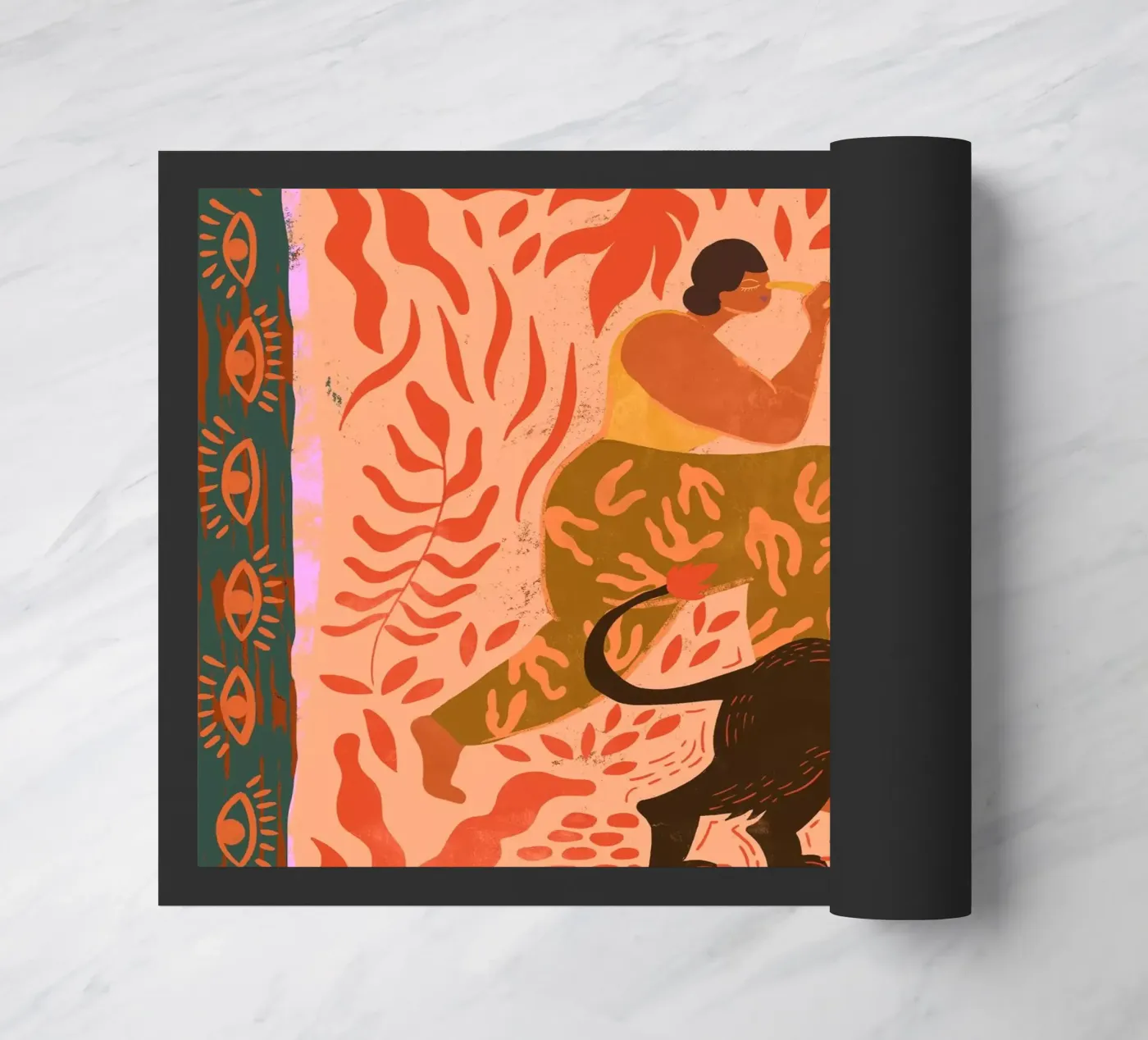 Vision doormat by Arty Guava