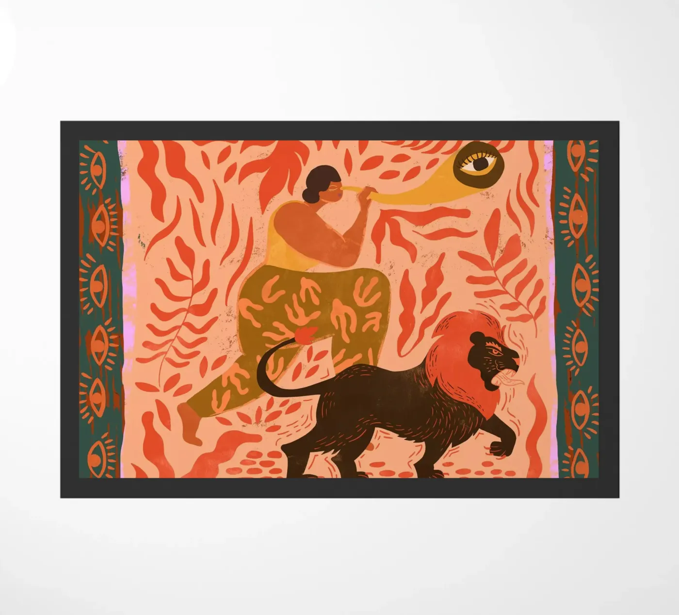 Vision doormat by Arty Guava