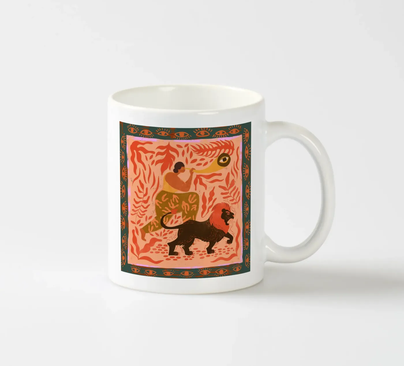 Vision ceramic mug by Arty Guava