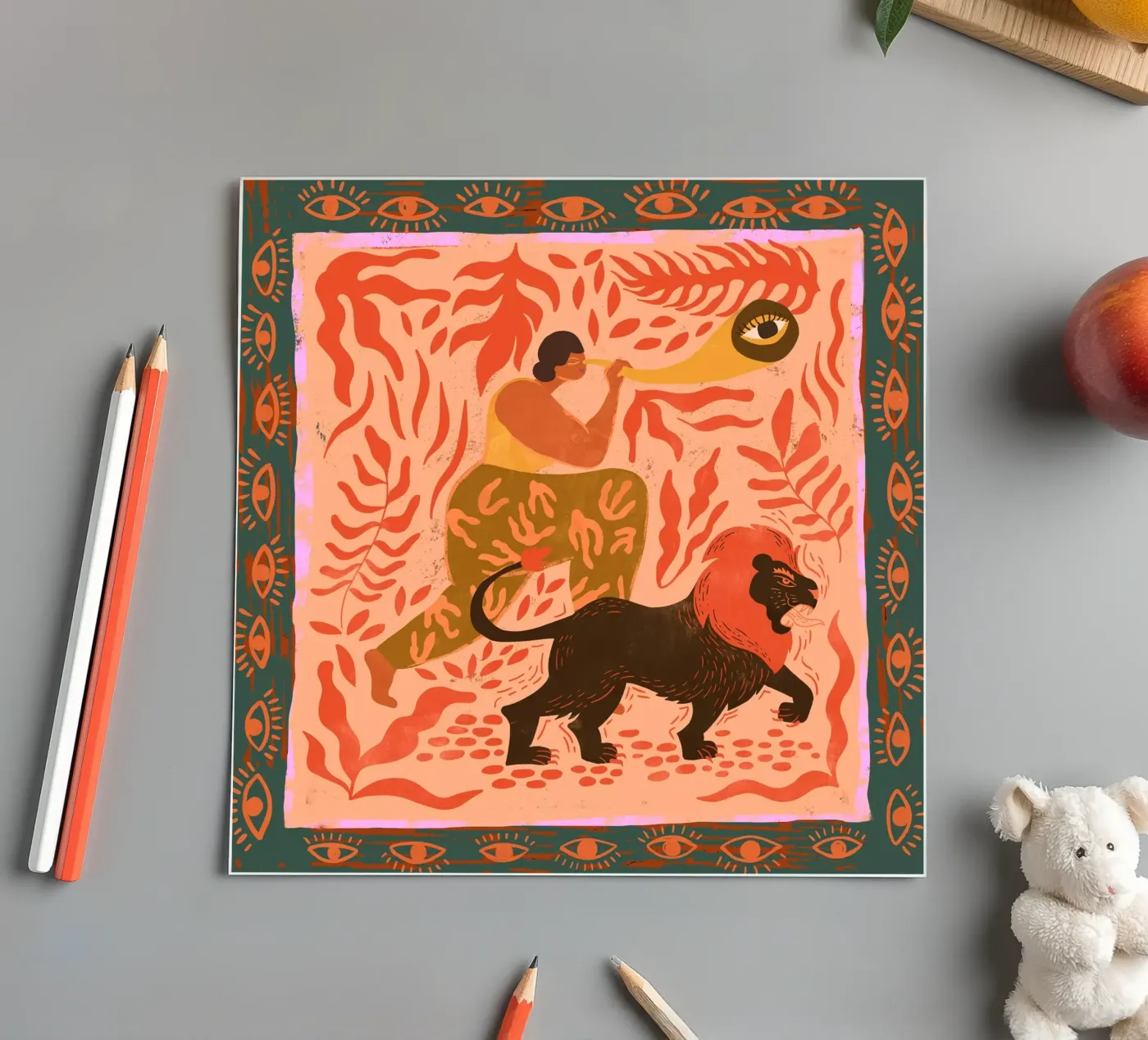 Vision Stickerbogen von Arty Guava
