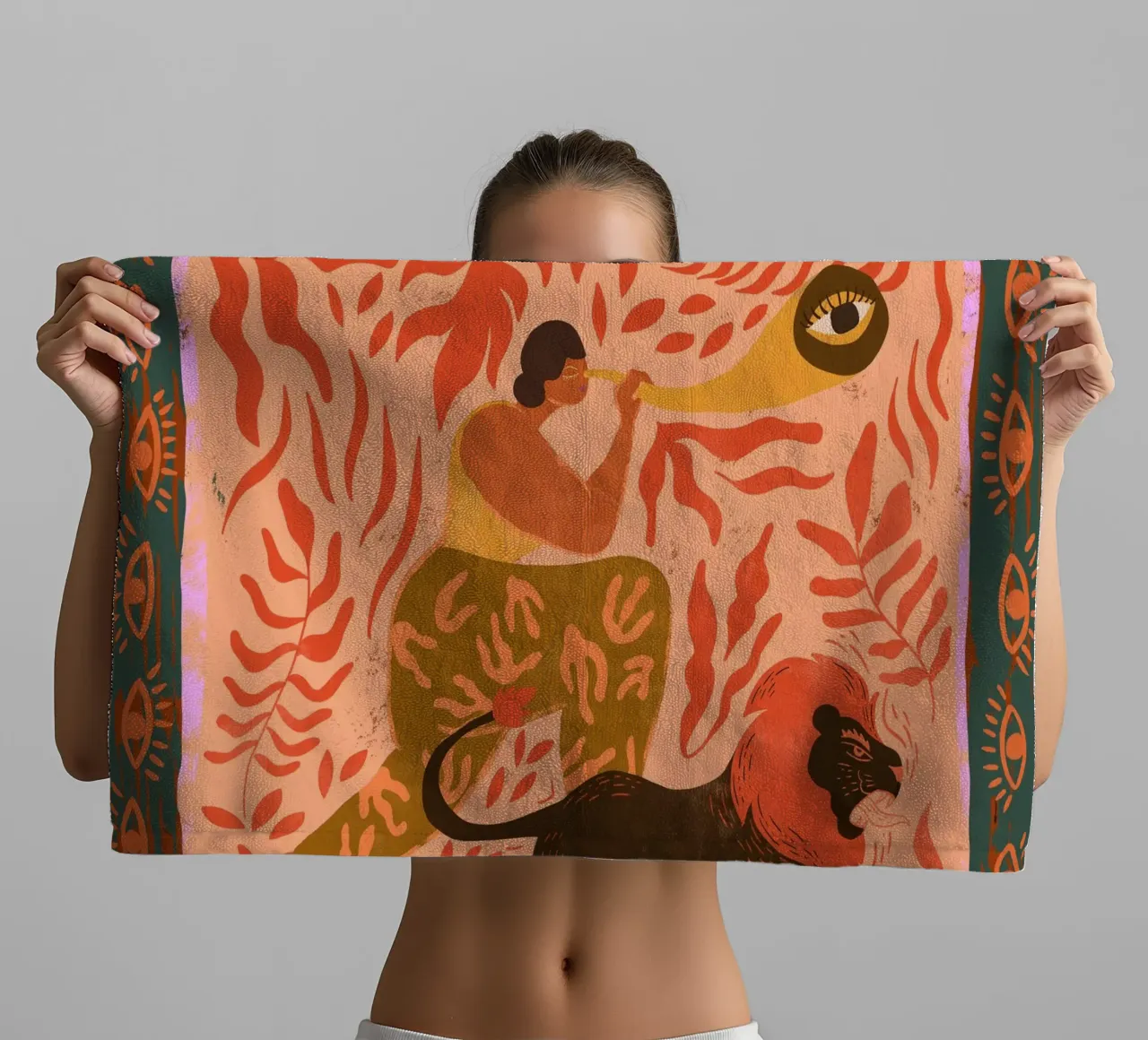Vision towel by Arty Guava
