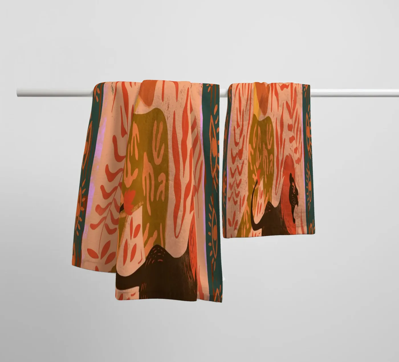 Vision badhanddoek van Arty Guava