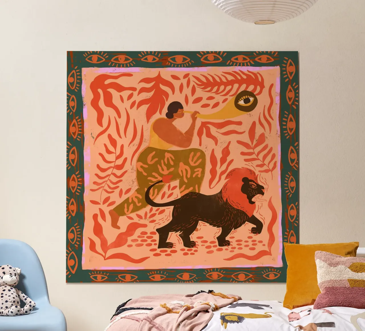 Vision poster con telaio in plastica da Arty Guava