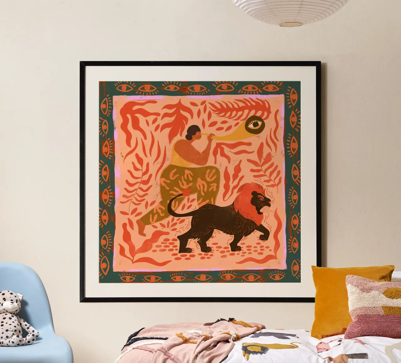 Vision poster con telaio in plastica da Arty Guava