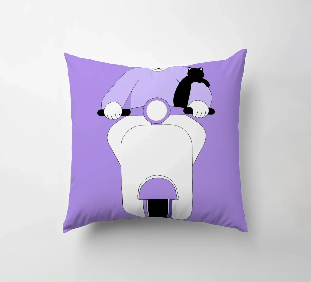 Cavalcare un orso cuscino da OUR SHOP