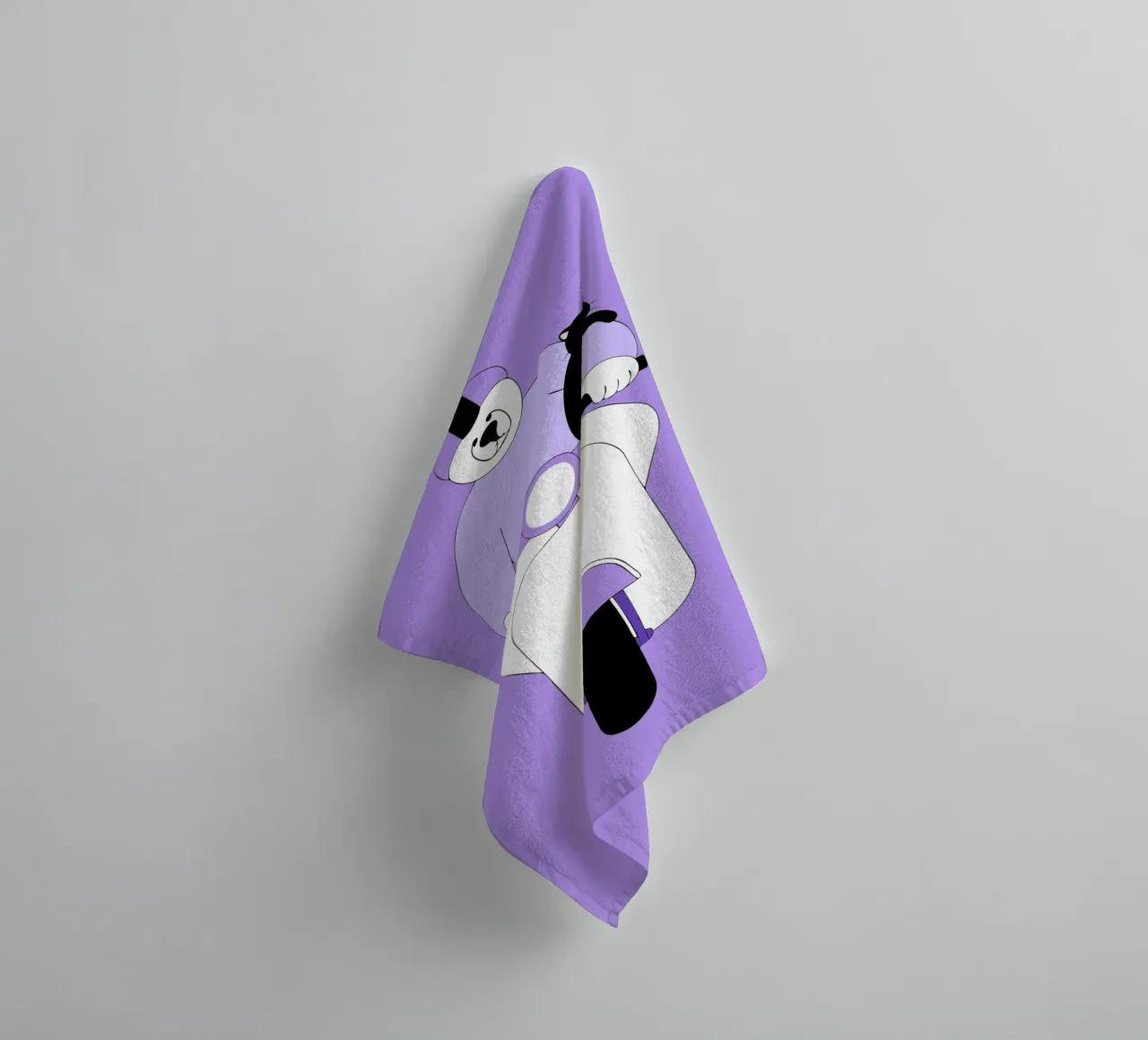 Cavalcare un orso asciugamano da bagno da OUR SHOP