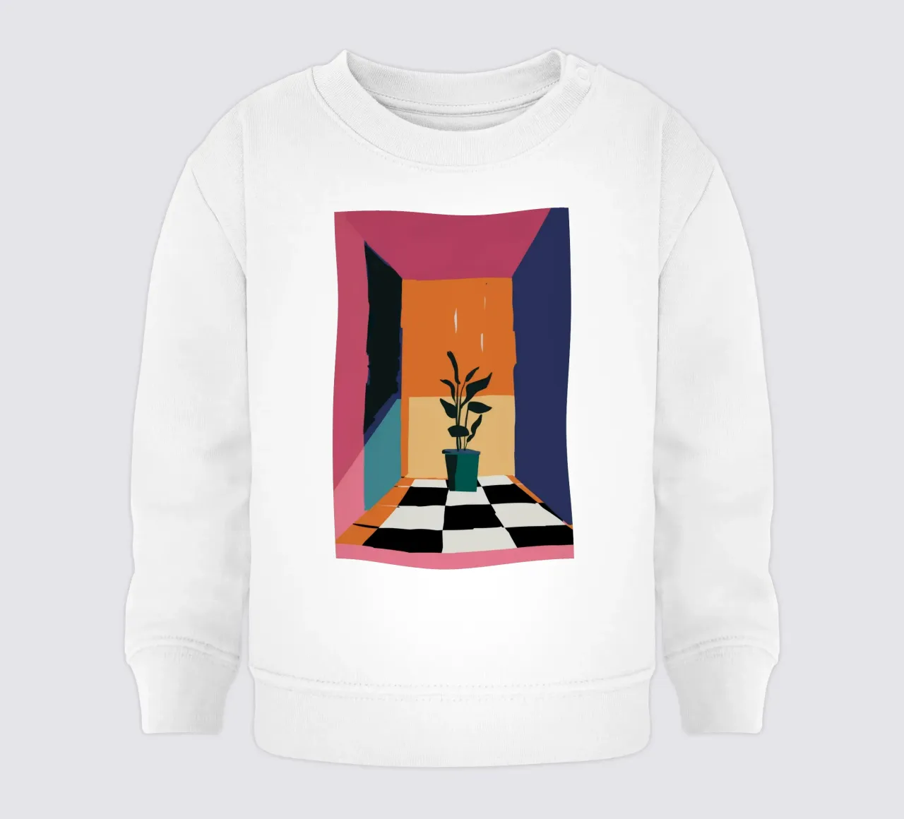Grazia botanica solitaria felpa neonato da Ember Stone
