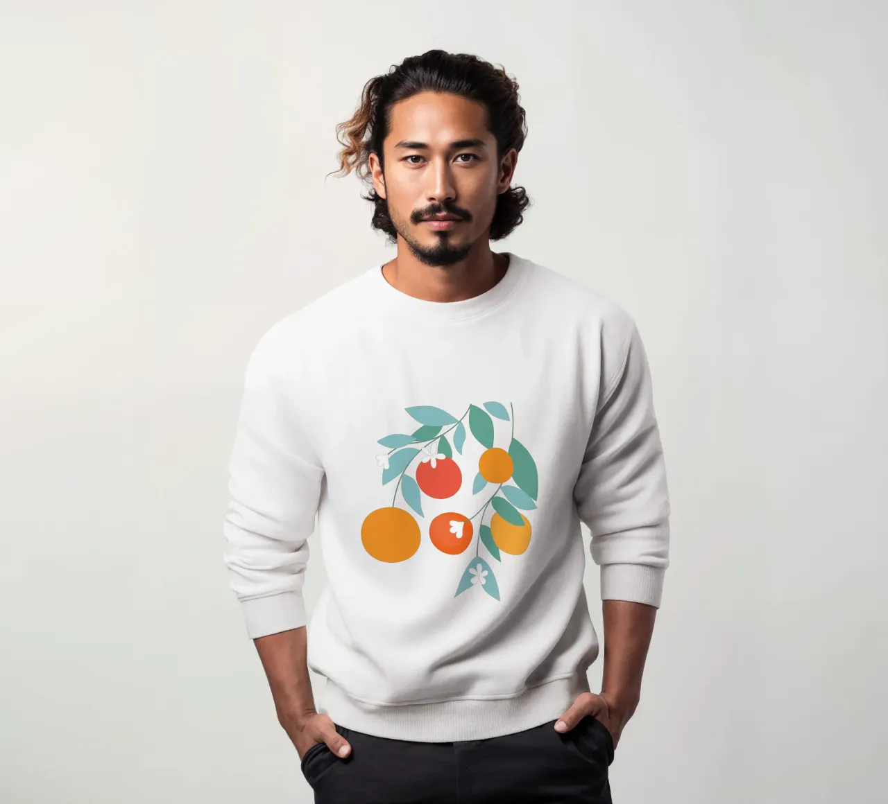 Oranges Bloom felpa da PetrArts