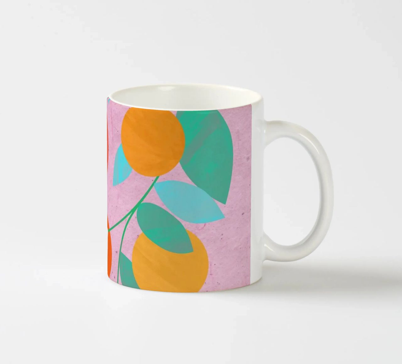 Oranges Bloom tazza in ceramica da PetrArts