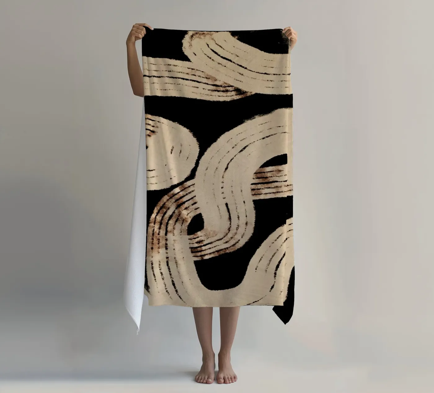 Paths serviette de plage de treechild