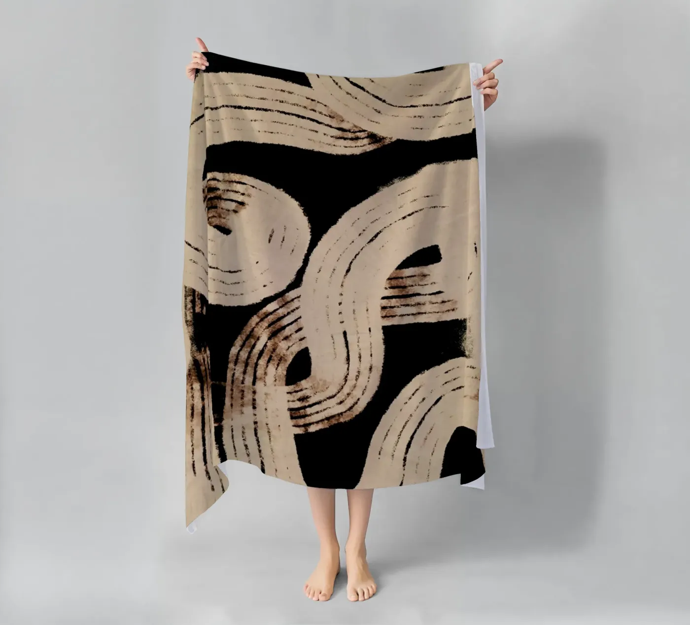 Paths serviette de plage de treechild