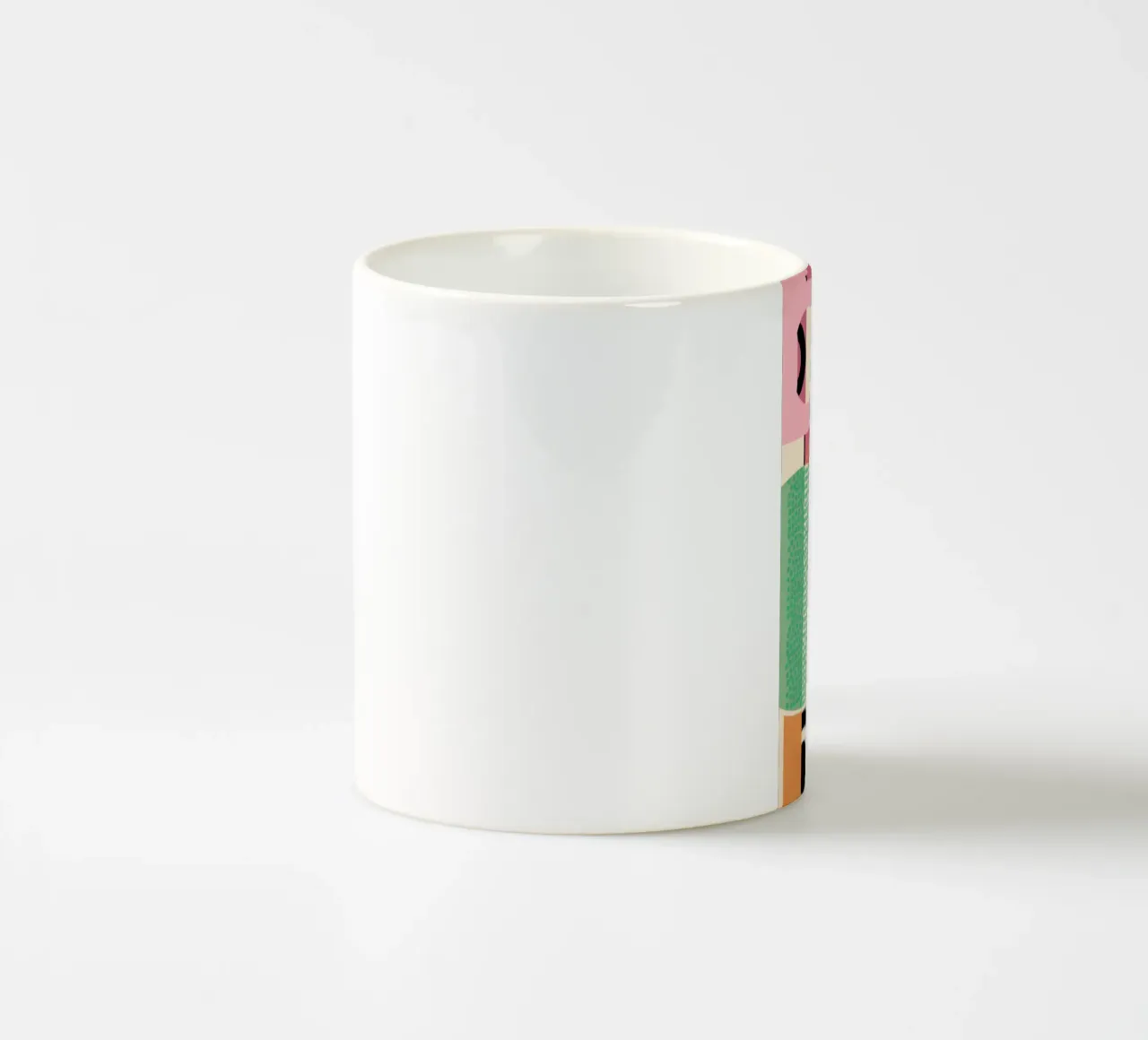 Sogni geometrici pastello tazza in ceramica da Ember Stone