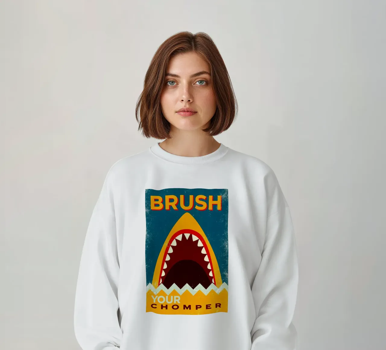 spazzolate il vostro chomper felpa da ralliness