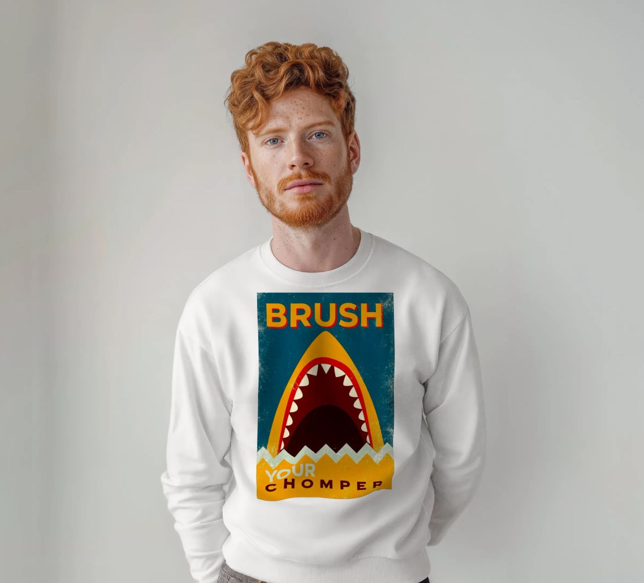 spazzolate il vostro chomper felpa da ralliness