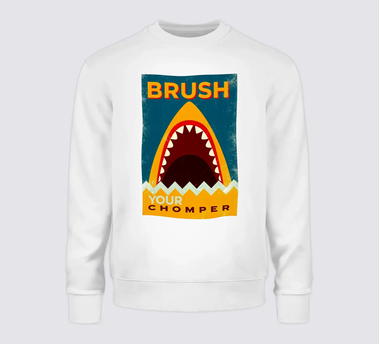 spazzolate il vostro chomper felpa da ralliness