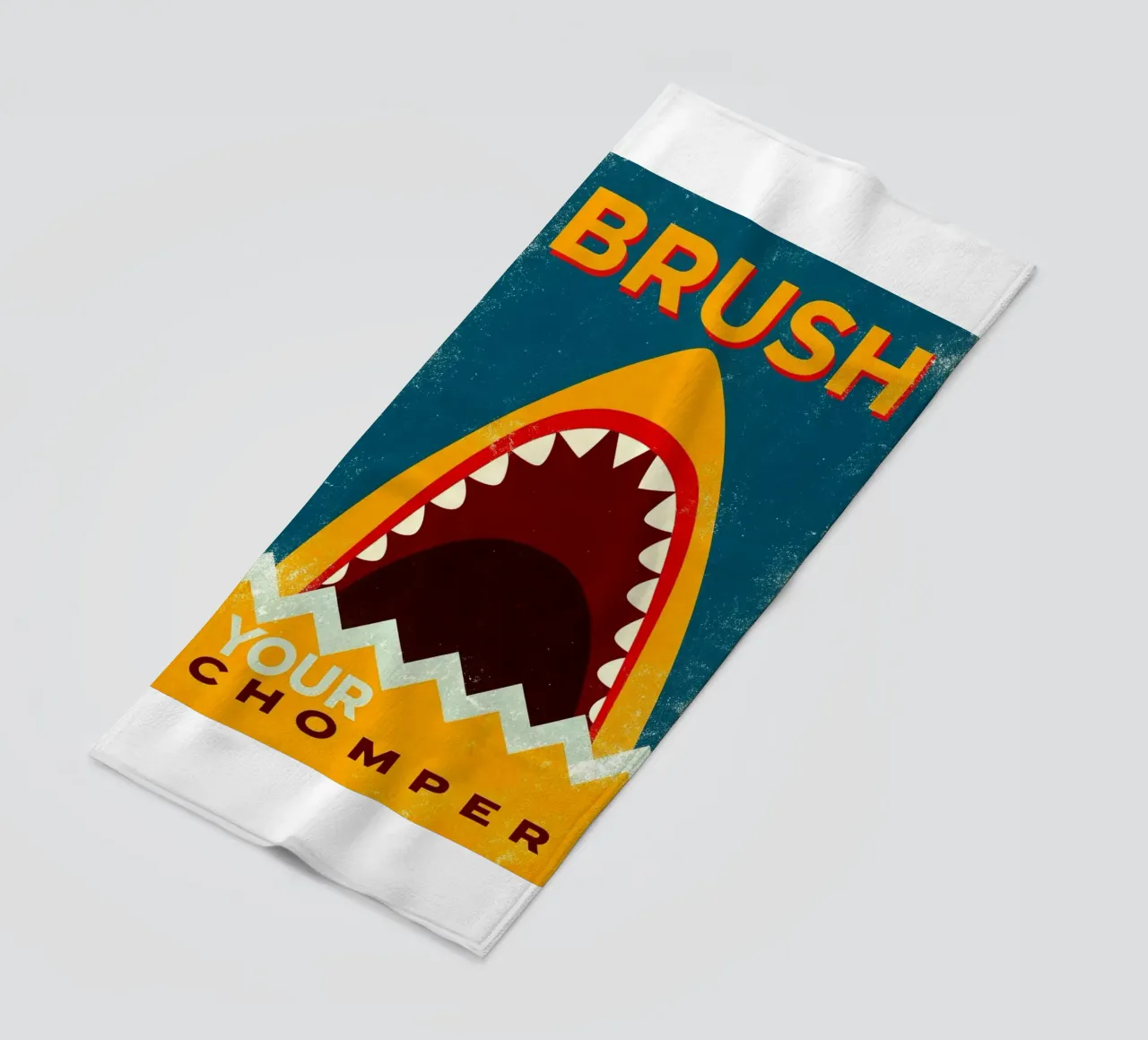 spazzolate il vostro chomper telo mare da ralliness