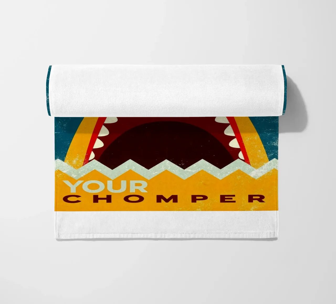 cepilla tu chomper toalla de playa de ralliness