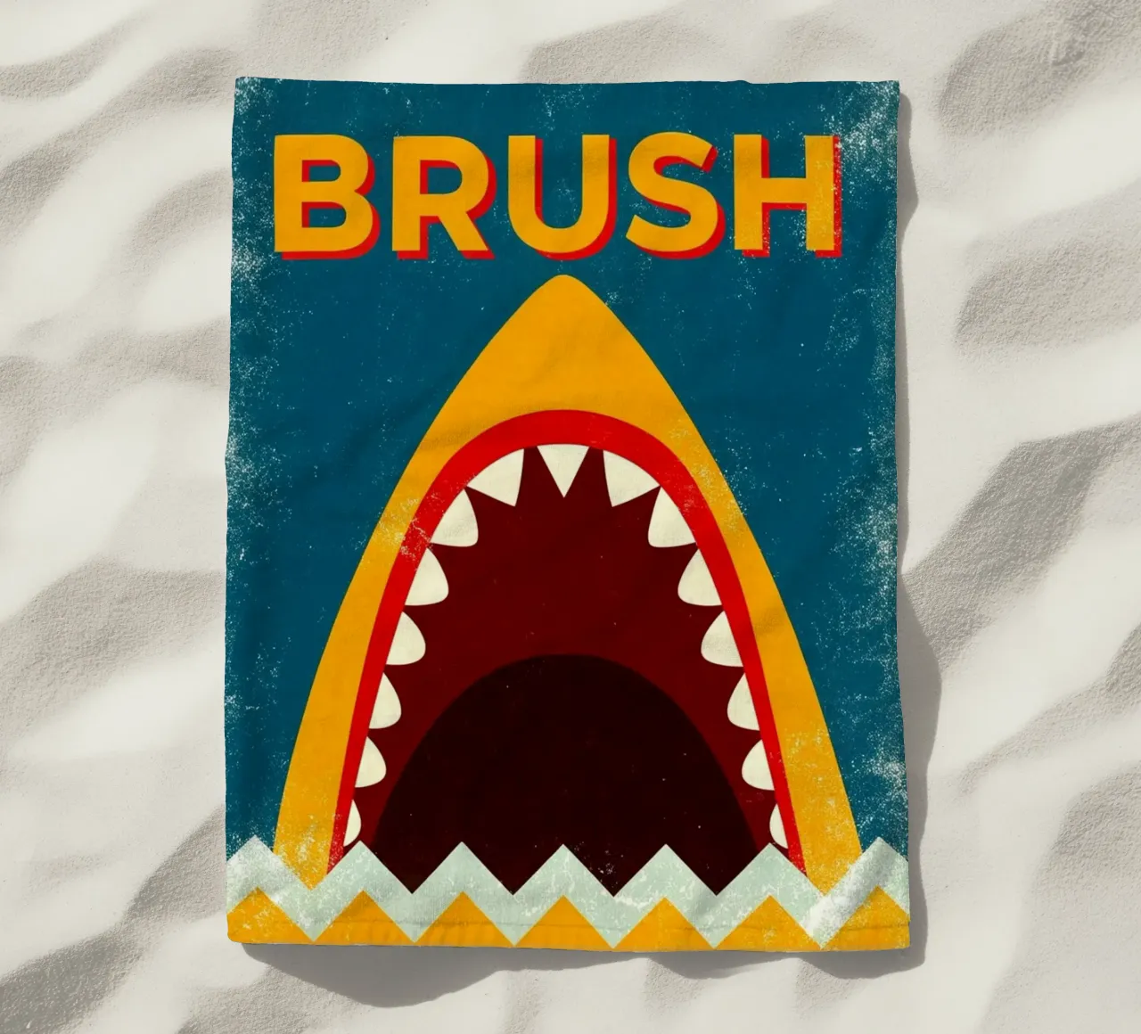 spazzolate il vostro chomper telo mare da ralliness