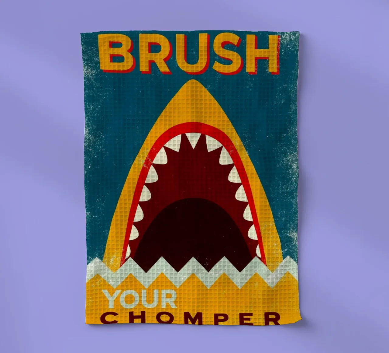spazzolate il vostro chomper canovaccio da cucina da ralliness