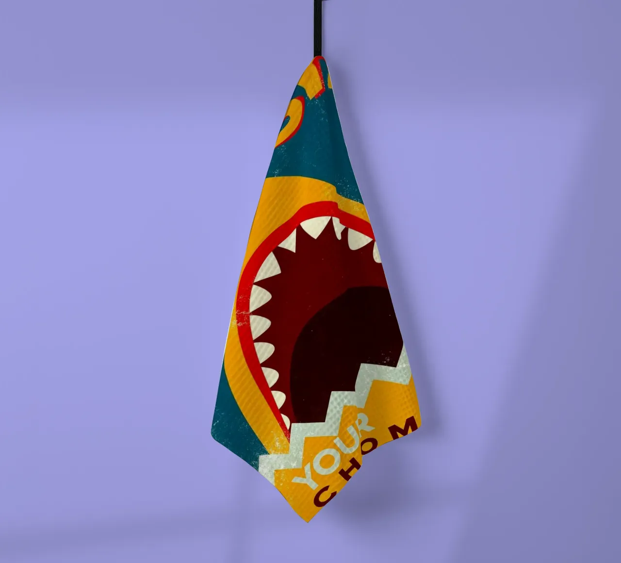 spazzolate il vostro chomper canovaccio da cucina da ralliness