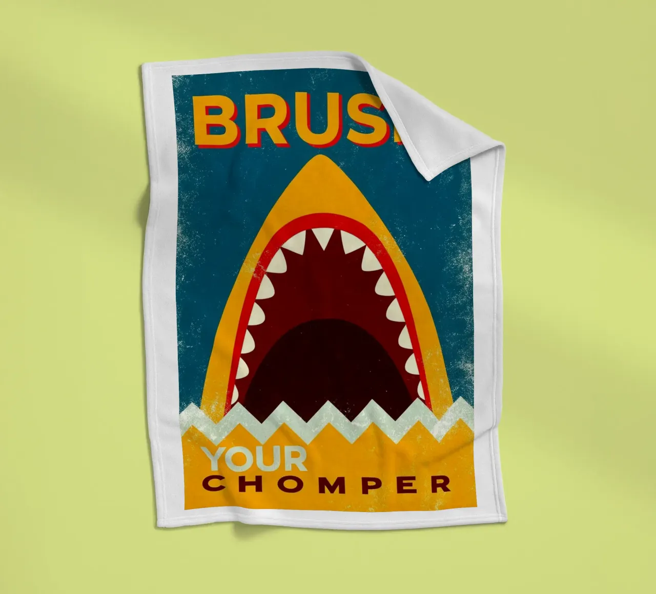 spazzolate il vostro chomper coperta in pile da ralliness