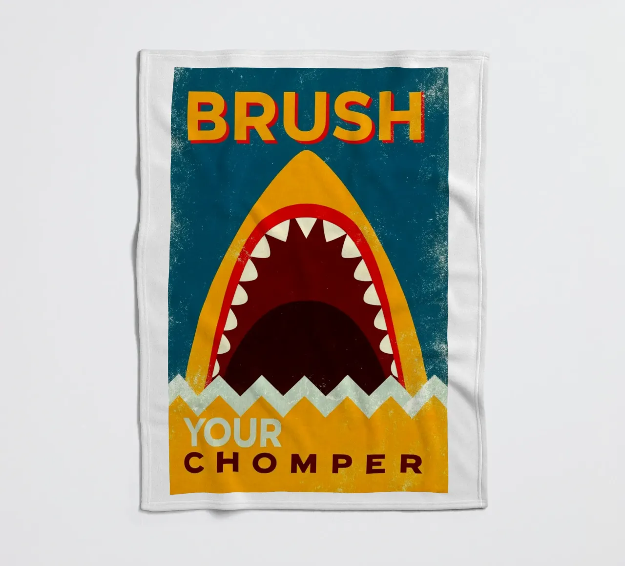 spazzolate il vostro chomper coperta in pile da ralliness