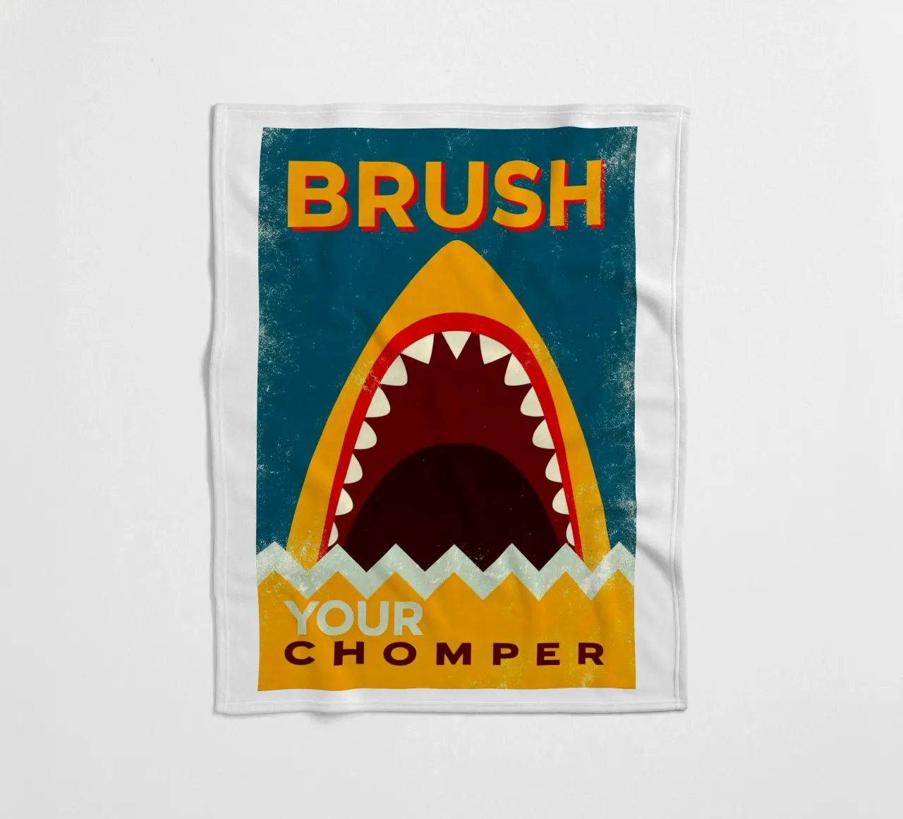 spazzolate il vostro chomper coperta in pile da ralliness
