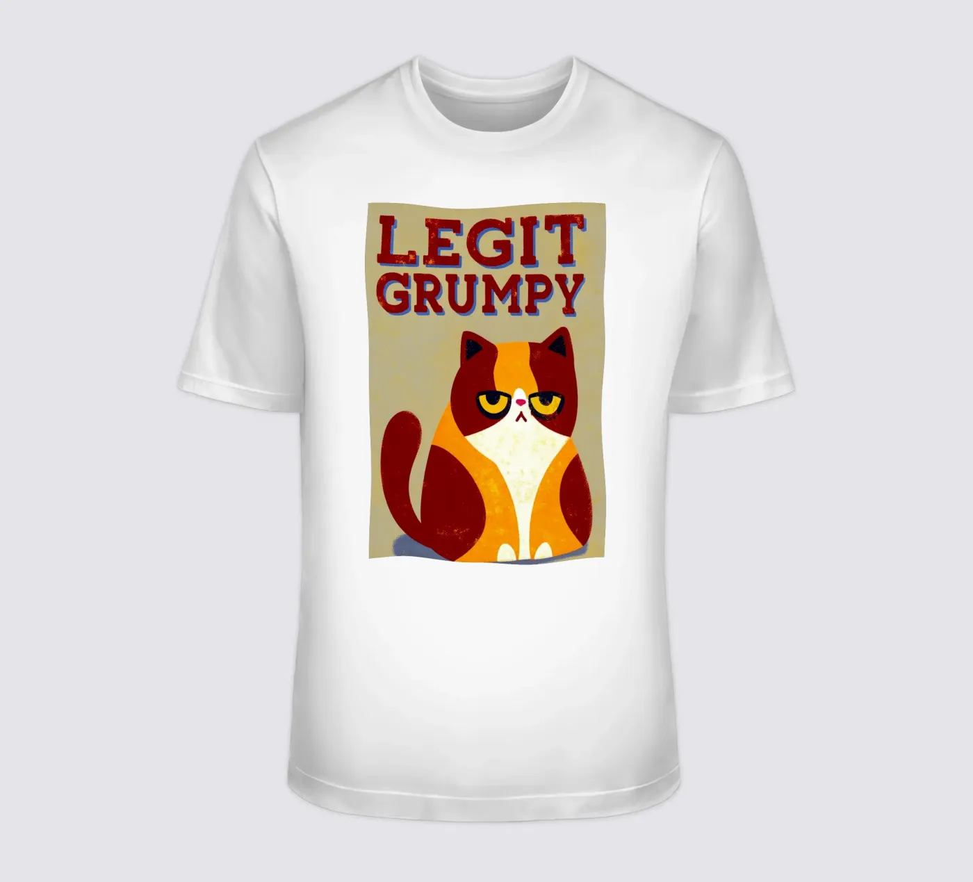 legit grumpy t-shirt da ralliness