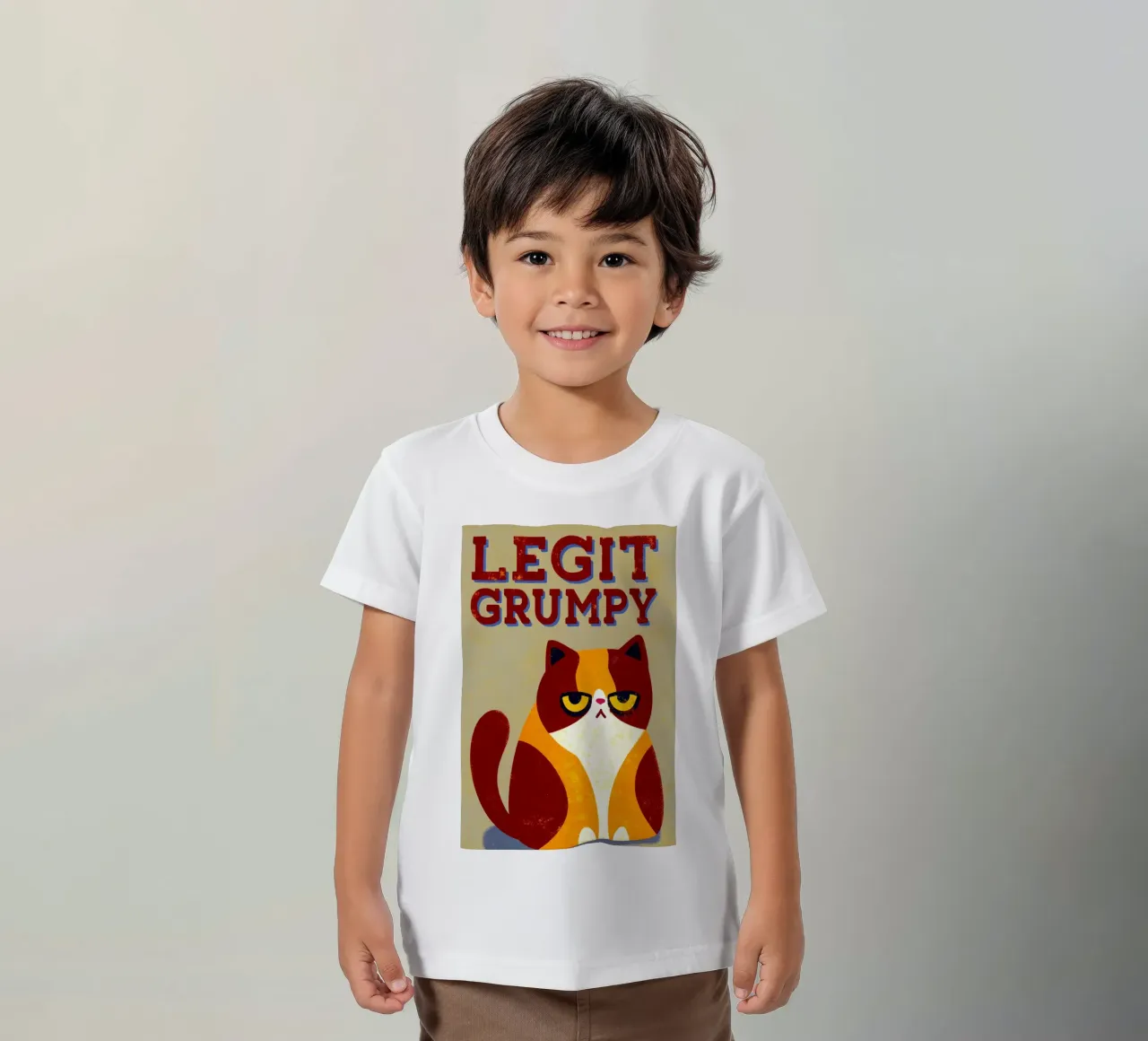 legittimo brontolone t-shirt bambini da ralliness