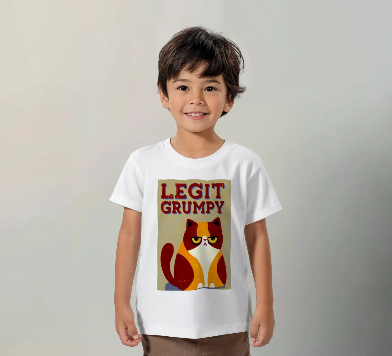 legittimo brontolone t-shirt bambini da ralliness