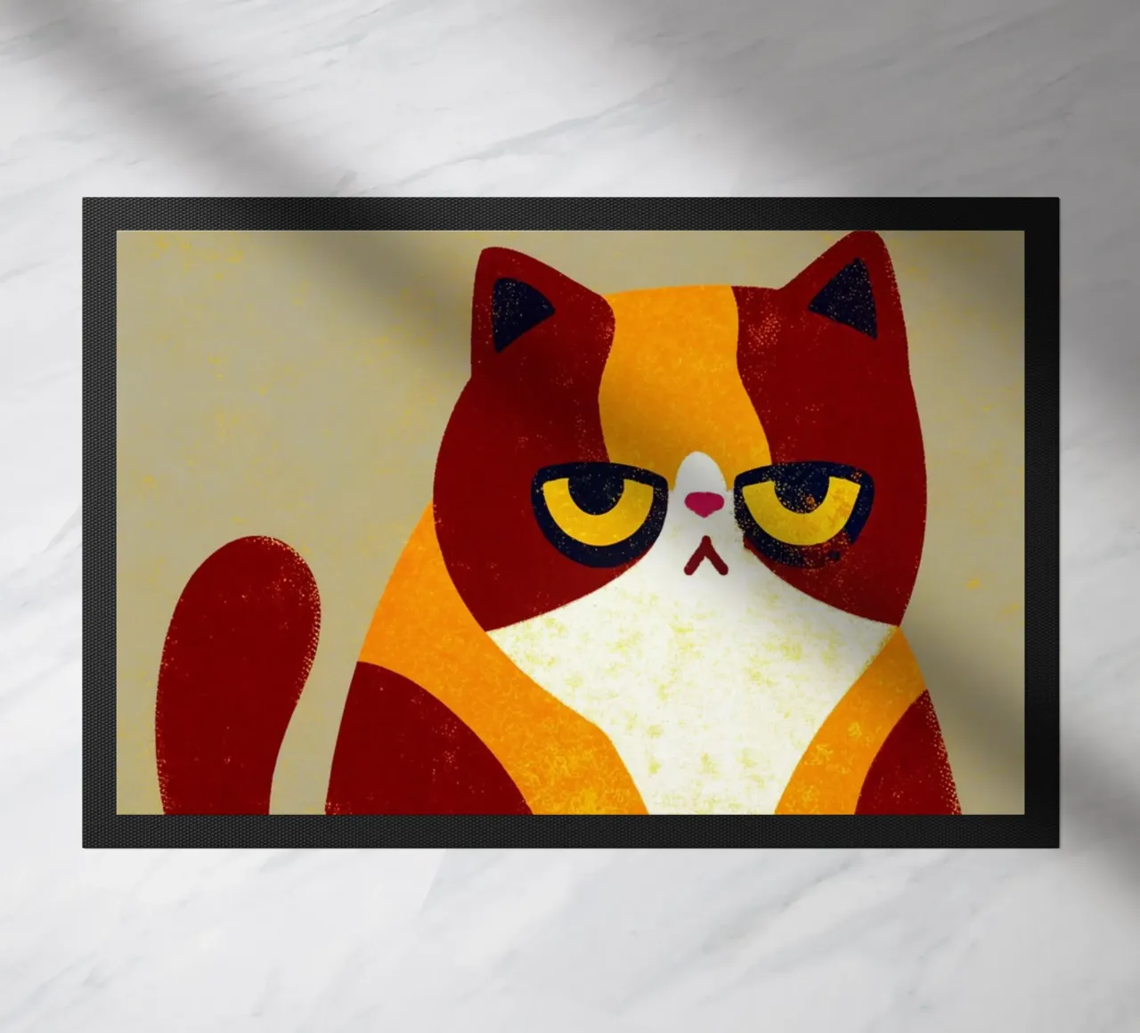 legit grumpy doormat by ralliness