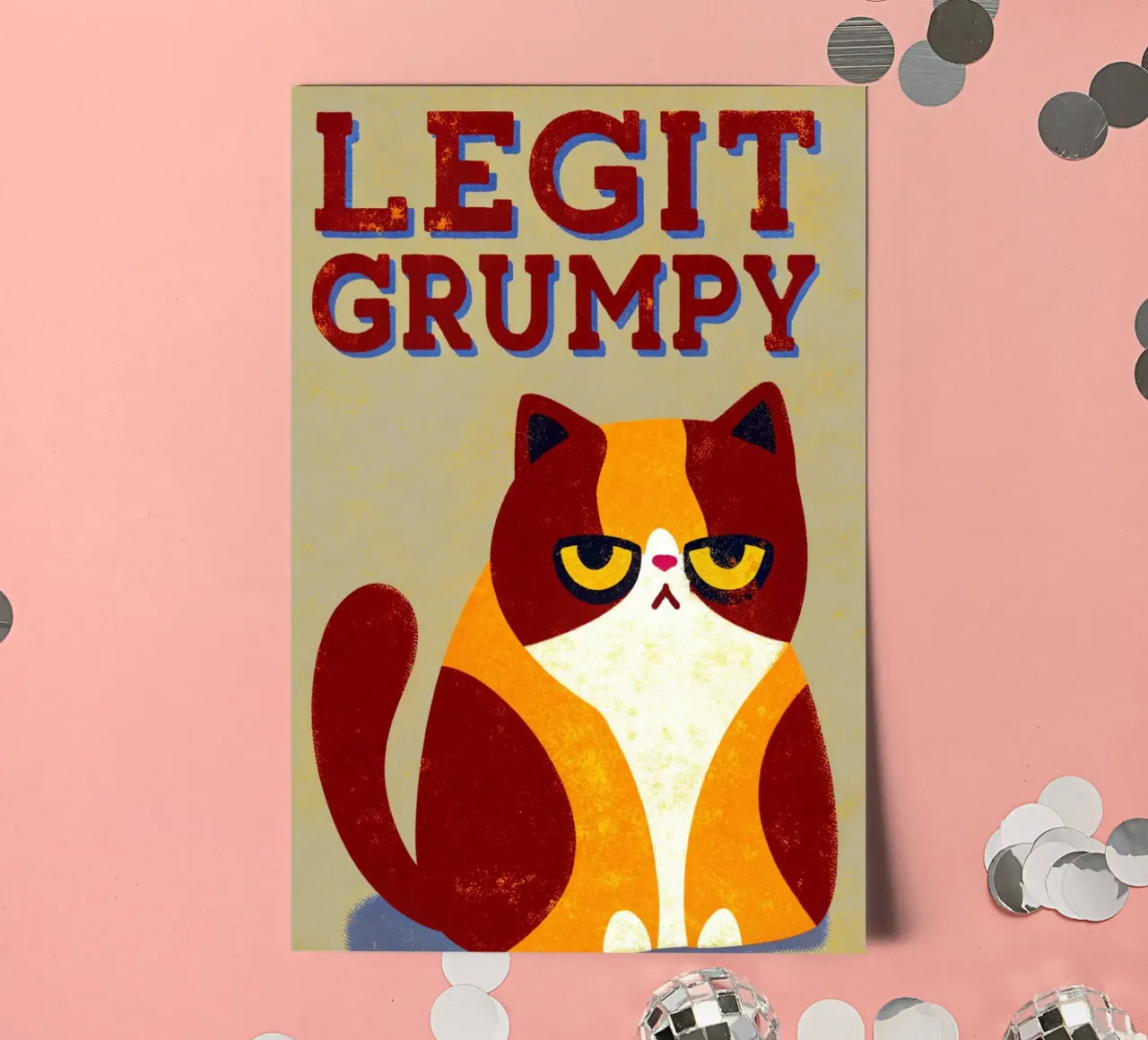 legit grumpy sticker sheet by ralliness