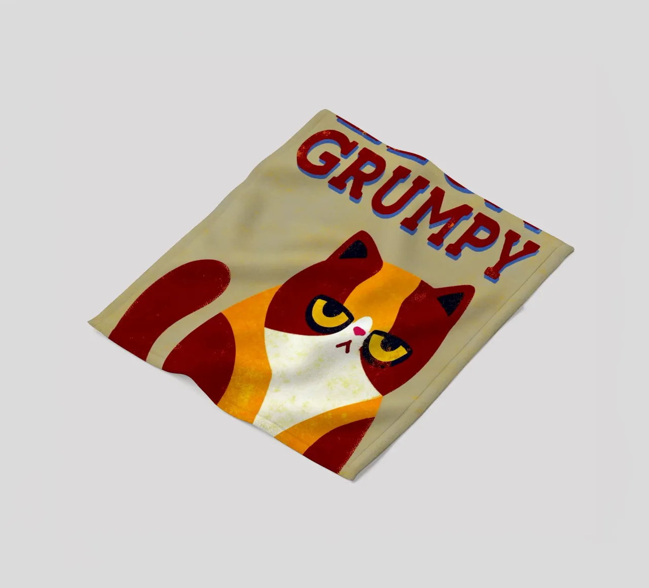 legitiem chagrijnig fleecedeken van ralliness