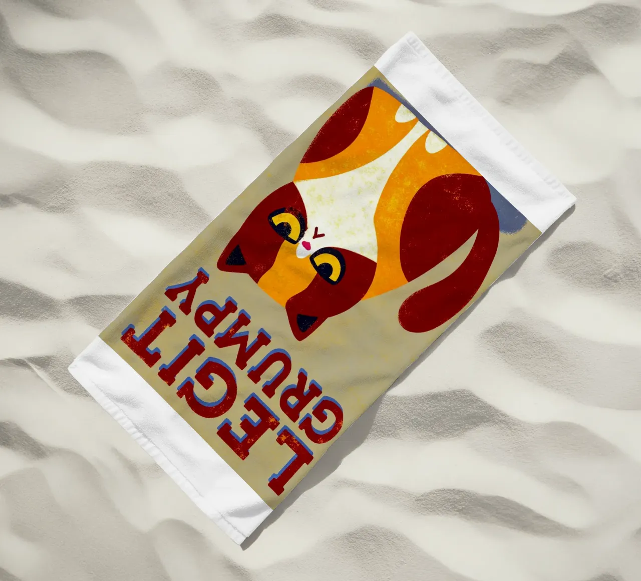 legittimo brontolone telo mare da ralliness