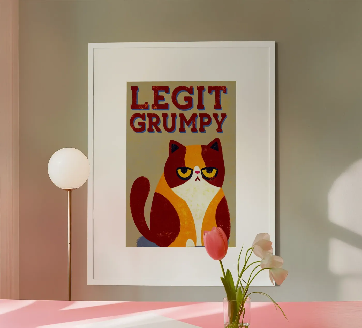 legit grumpy Poster von ralliness