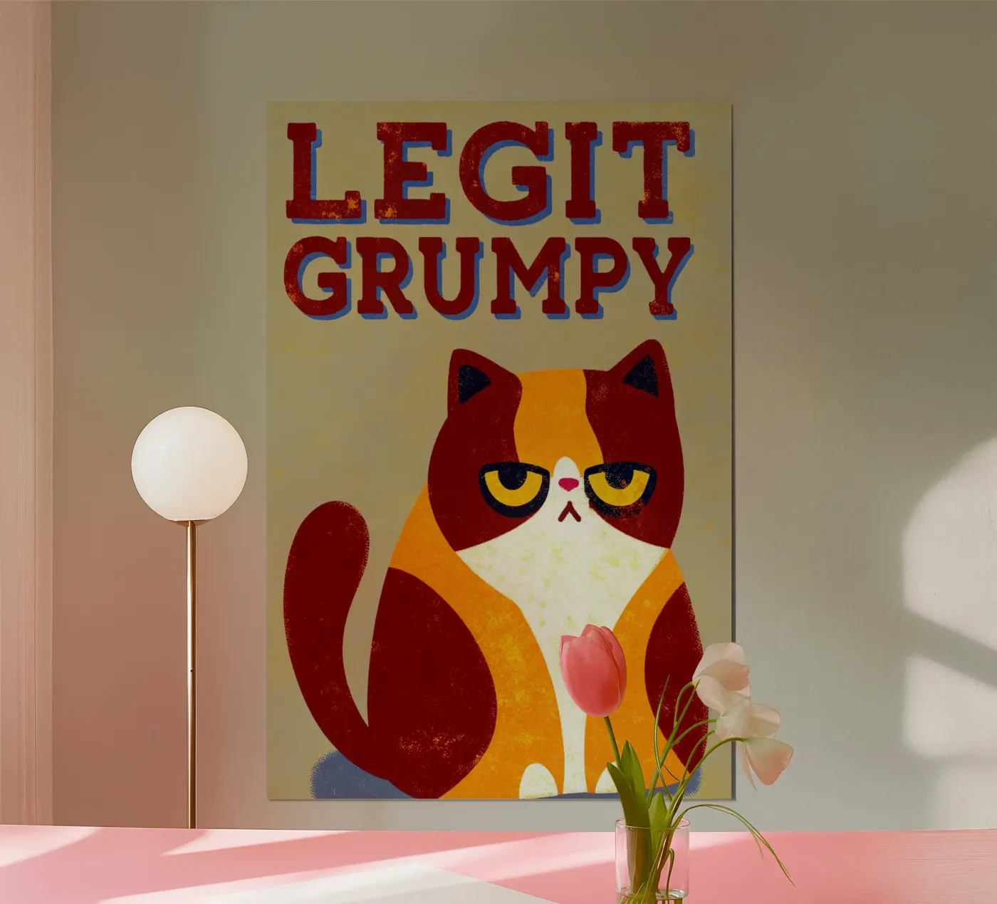 legit grumpy Poster von ralliness