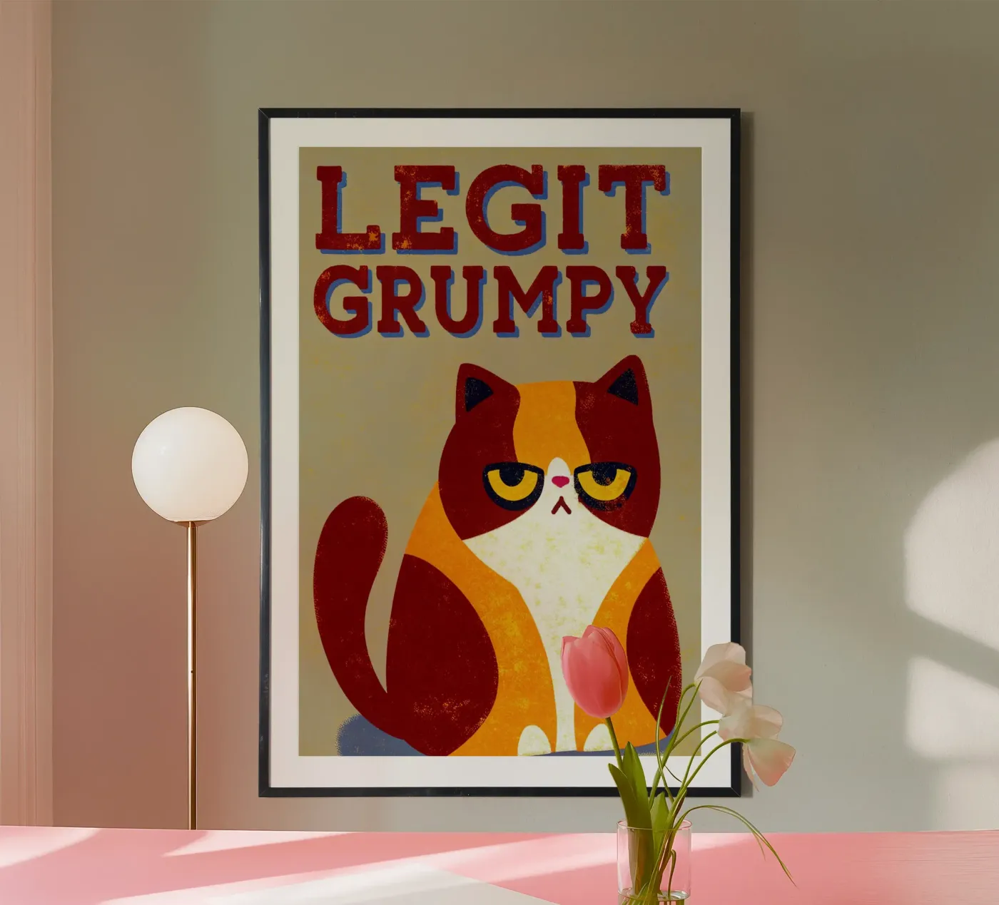 legit grumpy Poster von ralliness