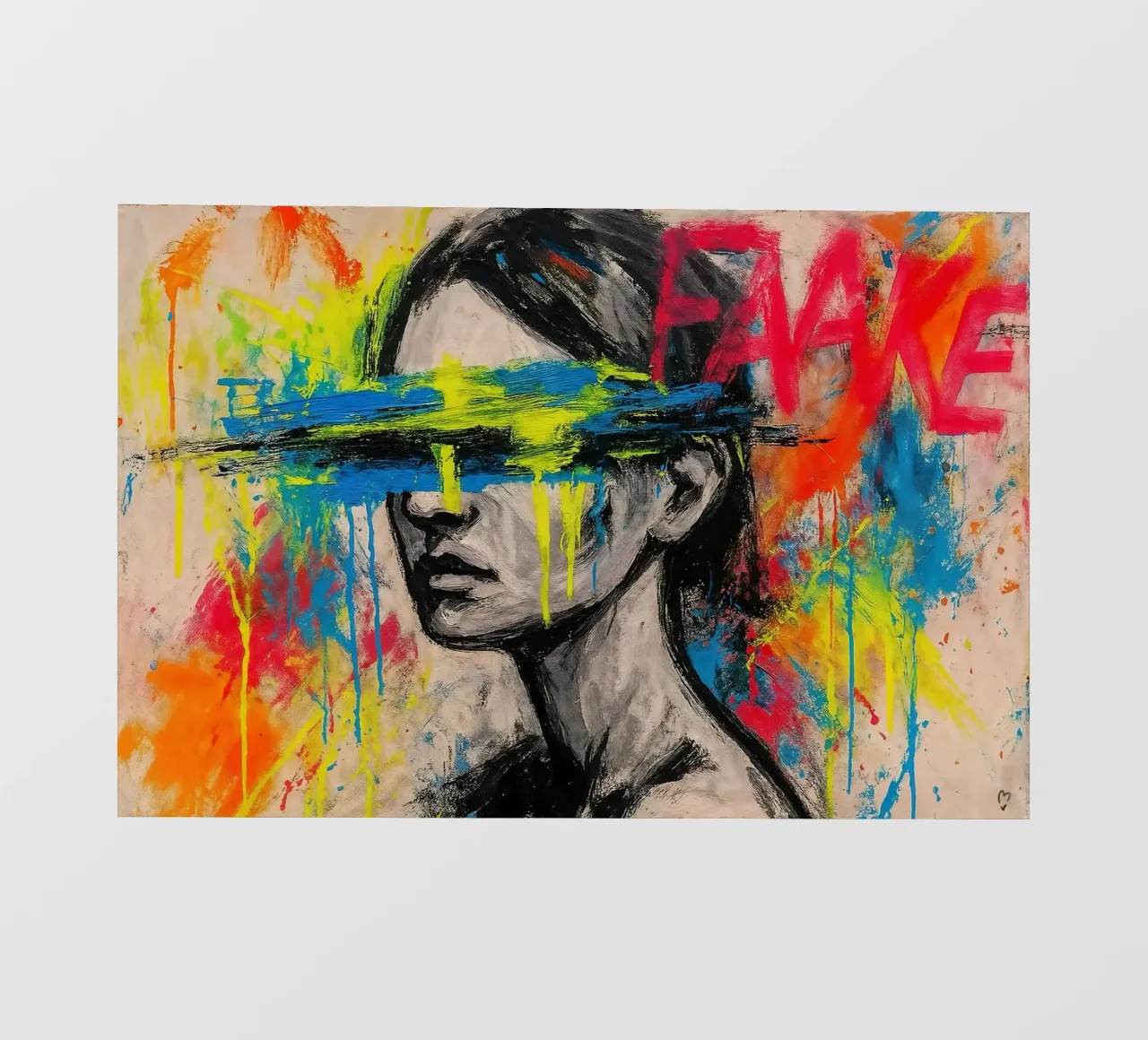 FAKE//REAL pellicola backlit da KUNSTstück