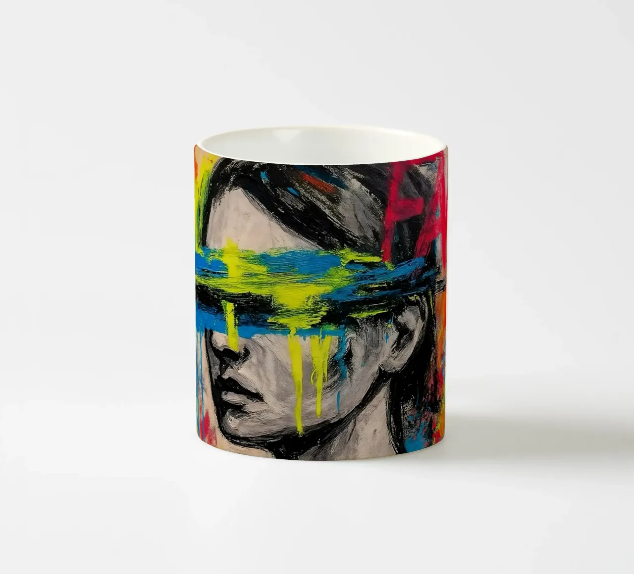 FAKE//REAL tazza in ceramica da KUNSTstück