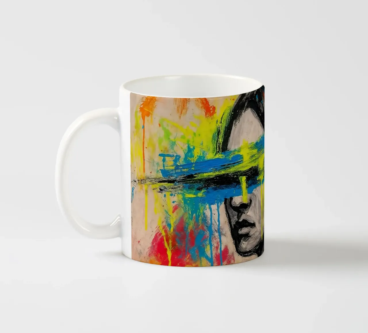 FAKE//REAL tazza in ceramica da KUNSTstück