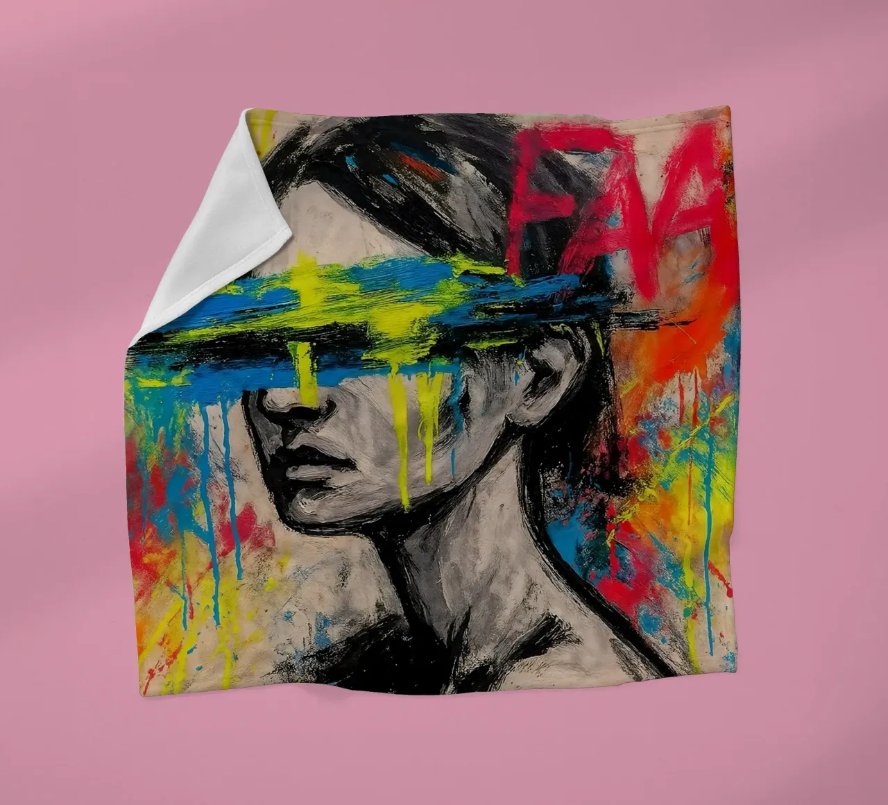 FAKE//REAL coperta in pile da KUNSTstück