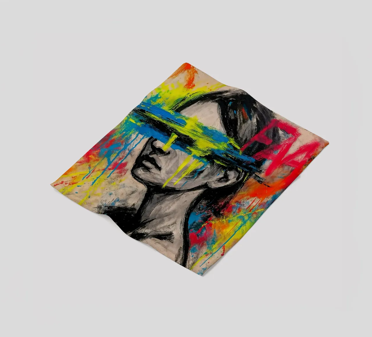 FAKE//REAL coperta in pile da KUNSTstück